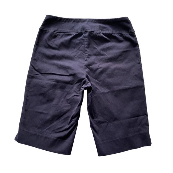 ZAC & RACHEL Bermuda Short Sz 6 Navy Rayon Nylon Spandex Activewear - Picture 3 of 4